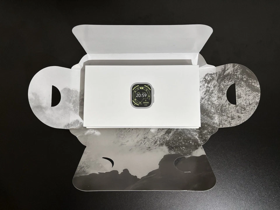 Apple Watch Ultra 3 49 毫米钛饰面带灰色表带! — 第 2/4 张图片