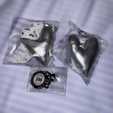 Diesel Novelty Charm Set Silver Hearts Las Vegas Chip Dice Charm Mib Diesel Novelty Charm Set Silver Hearts Las Vegas Chip Dice Charm Mib