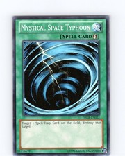 Yu-Gi-Oh TCG Mystical Space Typhoon YSKR-EN032 Unlimited Common Card NM