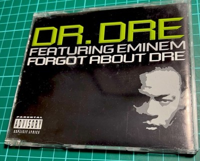 Dr. Dre Feat. Eminem Forgot About Dre (2000) CD Rap Hip Hop 1st Ed U.K. CD vgc