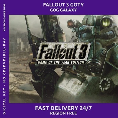 Fallout 3: Game of the Year Edition | GOG | PC | GOTY | Gioco di Ruolo | Bethesda