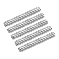 10 StüCk Gewindestange M8 X 60Mm Vollgewinde Stange 304 Edelstahl Rechtsgewinde