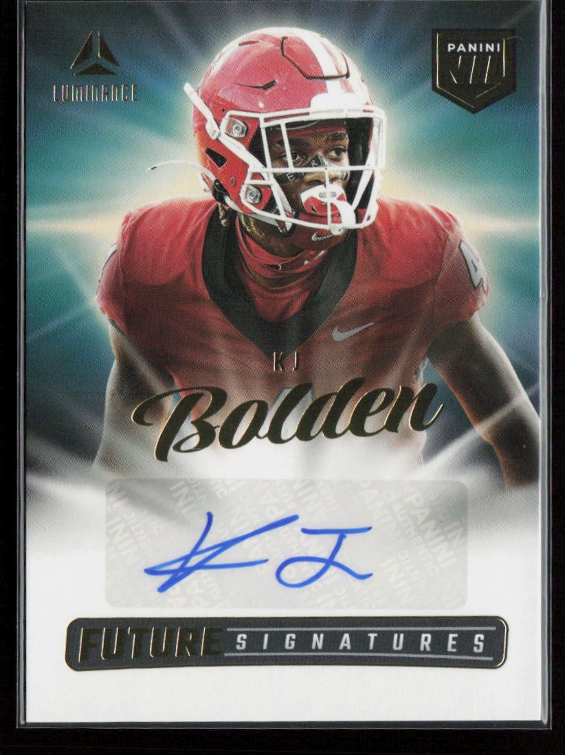 2025 Panini Luminance #NIL-KBN KJ Bolden Future Signatures NIL