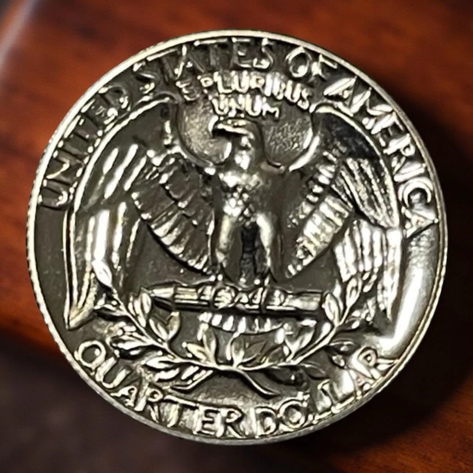 1970-S Proof Uncirculated Washington 25c Quarter Dollar CLAD Coin Lot C10-249 - Image 2 of 4