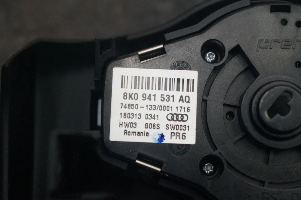 Dash Headlight Headlamp Switch Knob 8K0941531AQ OEM Audi RS5 2013 A4 - Image 4 of 4