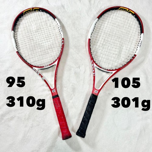 [Rare] Wilson Hard Tennis Racket Ncode Sixone95 105 | eBay