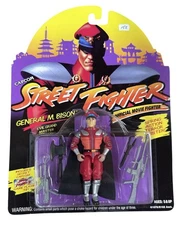 General M Bison Evil Grand Master Street Fighter Figure Hasbro Capcom 1993