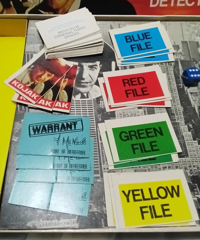 100% KOJAK DETECTIVE Board Game Arrow x MB - 100% Complete - 1975 Vintage -Used - Image 2 of 4