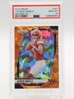 JAYDEN DANIELS 2024 PRIZM ORANGE ICE ROOKIE #347 COMMANDERS GEM MT PSA 10 Q6029