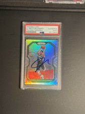 2020 Giannis Antetokounmpo PSA Authentic Auto Prizm On Card Auto