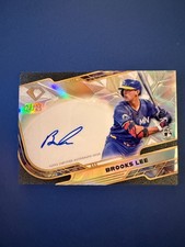 🔥 2025 Topps Diamond Icons Brooks Lee Icons Chrome Auto /25 RC Twins 🔥