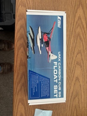 Eflite E-flite Micro RC Airplane Float Set For UMX Carbon Cub, Timber EFLUA1190 