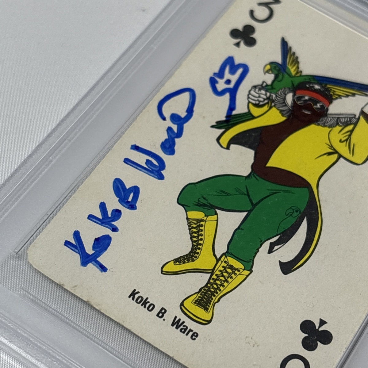 1988 WWF Superstars Koko B Ware Signed Autograph Card PSA DNA | eBay
