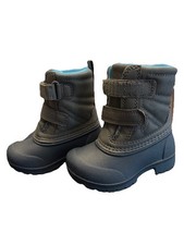 Carter's Boy's Hook  Loop Deltha Snow Boots Sz 4 Toddler Snowboots Shoes New