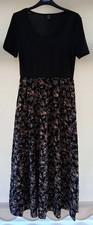 Shein Size L Full Length Floral Dress