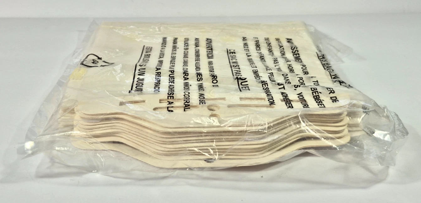Lot of 24 Sunbeam Rocket Grill Replacement Parchment Pouch Bags Packages NEW