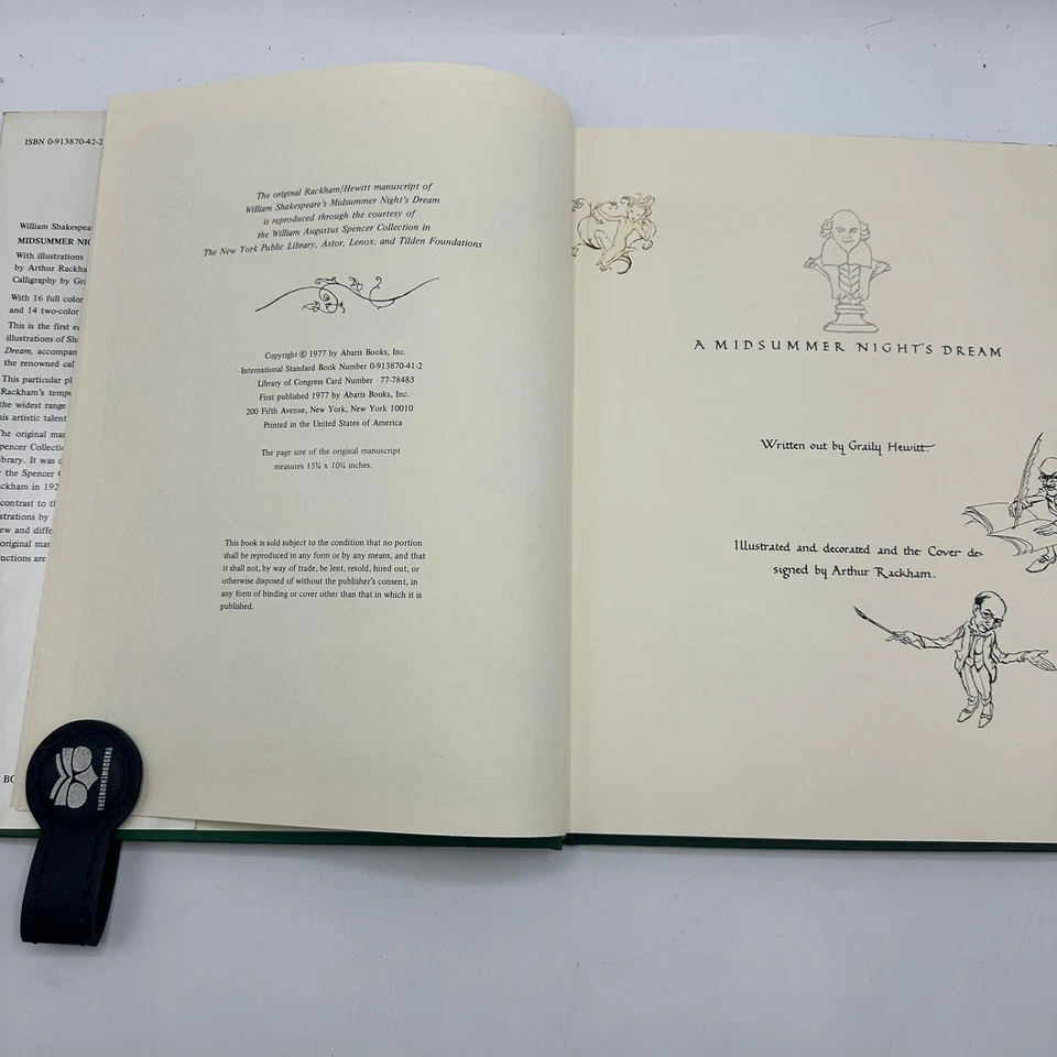 A Midsummer Nights Dream Arthur Rackham William Shakespeare Renaissance Comedy - Image 4 of 4