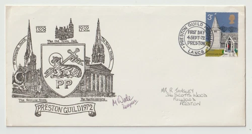 4/9/1972 UK GB Cover - First Day of Preston Guild Merchant 1328 - 1952