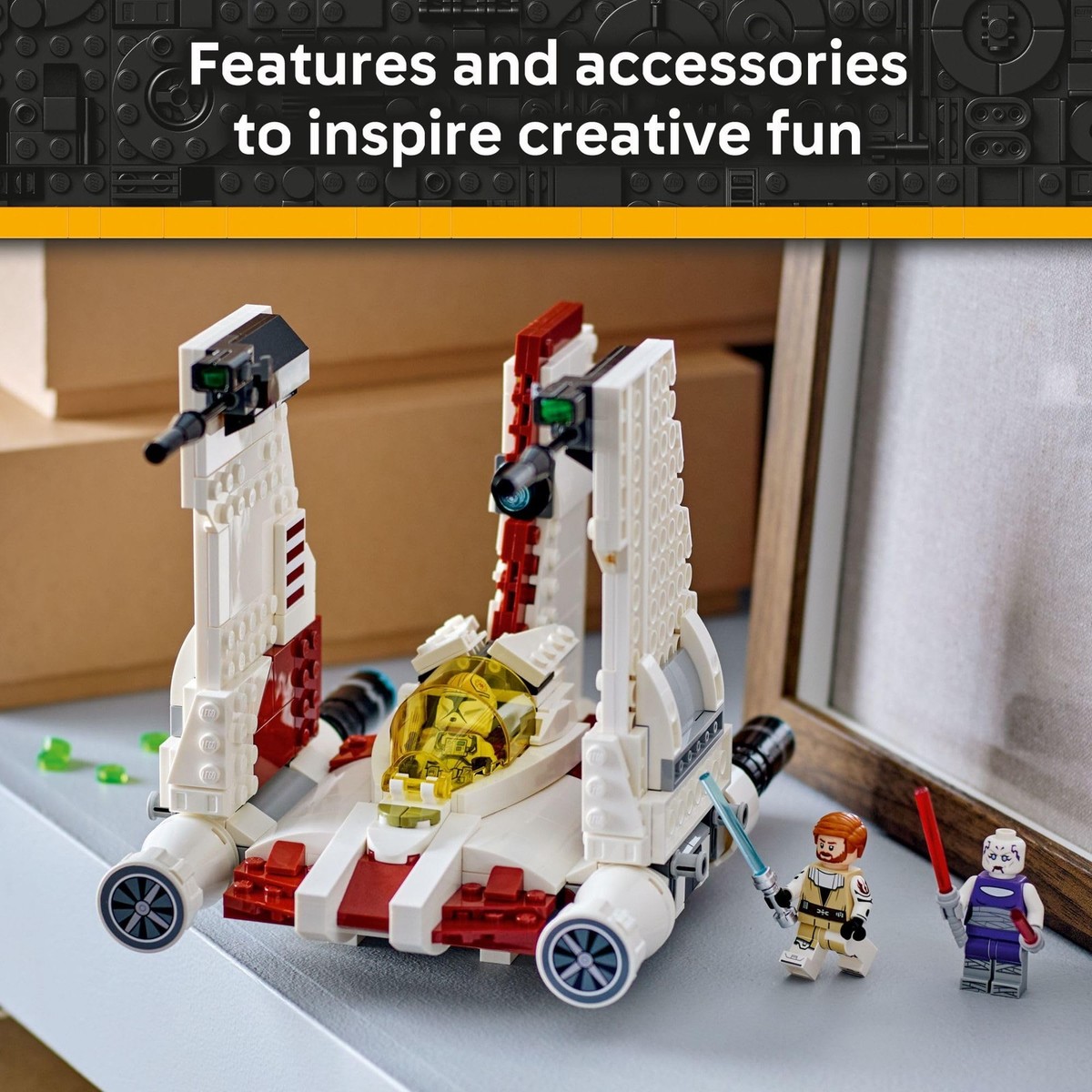 パティナ LEGO Star Wars V-19 Torrent Starfighter Building Set, 567 Pieces