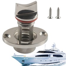 Transom Boat Drain Plug Bung Hole Drainage Marine Stainless Steel