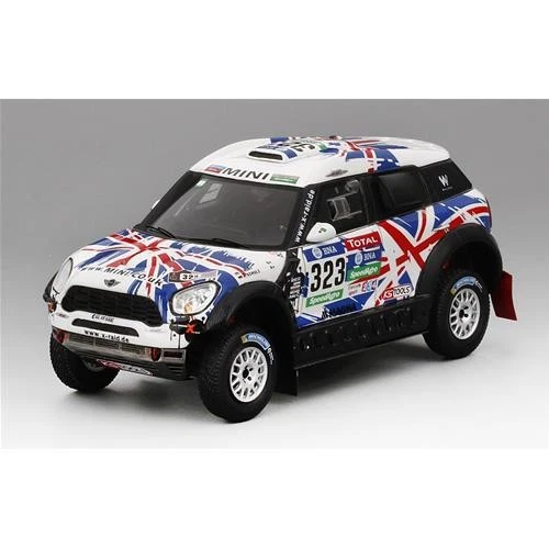 1:43 Truescale Mini All4 Racing #323 Dakar Rally 2016 TSM430238 Modellino - Immagine 2 di 2