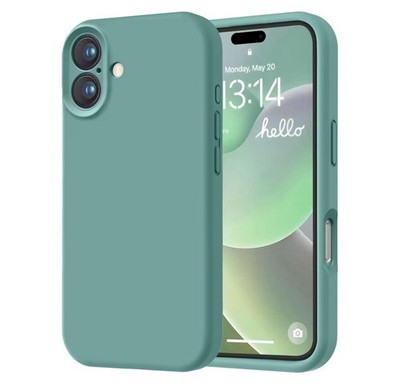 LOVE 3000 Green Case designed for iPhone 16, 6.1 high quality silicone