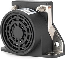 Backup Alarm for Truck 12V-48V DC Waterproof Heavy Duty 107dB Reverse Warning Be