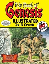 The Book of Genesis Illustrated by Crumb, Robert Hardback Book The Fast Free