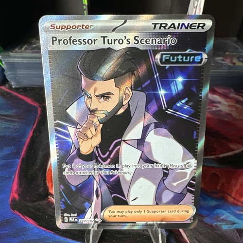 Professor Turo’s Scenario 240/182 Ultra Rare Paradox Rift Pokémon Full Art NM!