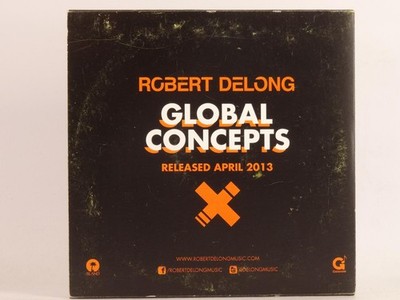 ROBERT DELONG GLOBAL CONCEPTS (F18) 1 Track Promo CD Single including Card Sleev