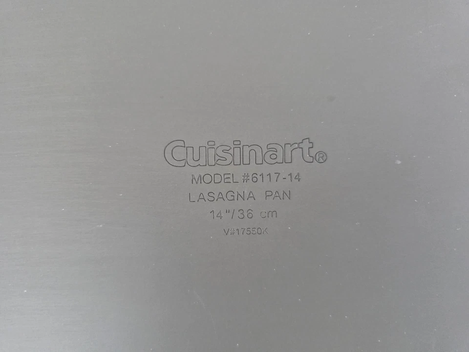 Cuisinart  Chefs Classic Non Stick Hard Anodized 36cm Lasagna Oven Pan - image 4 of 4