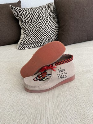 CLARKS MEN'S X STRANGER THINGS WALLABEE EVO  HELLFIRE CLUB  26181028 SIZE: 10.5