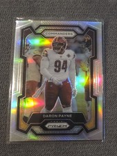 NFL Panini Prizm 2023 Daron Payne #295 Refractor