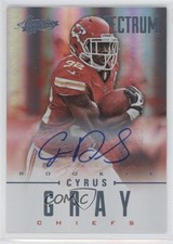 2012 Panini Absolute Rookie Spectrum Platinum 1/25 Cyrus Gray #121 Auto 0c3