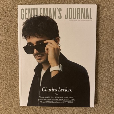 Gentleman s Journal Magazine Charles Leclerc summer issue 2024