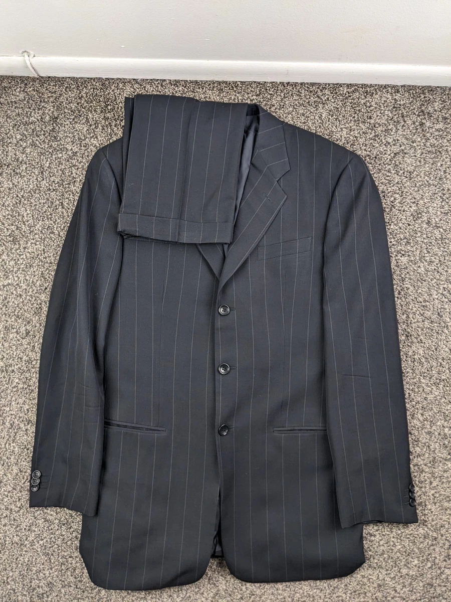 Armani Collezioni Three-Button Striped Suits & Blazers for Men for