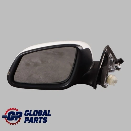 BMW F20 Wing Mirror Heated Left N/S Door Alpinweiss Alpine White 300 7242703