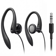 Philips SHS3200WT/37 Flexible Earhook Headphones for Sports, Running and Gym
