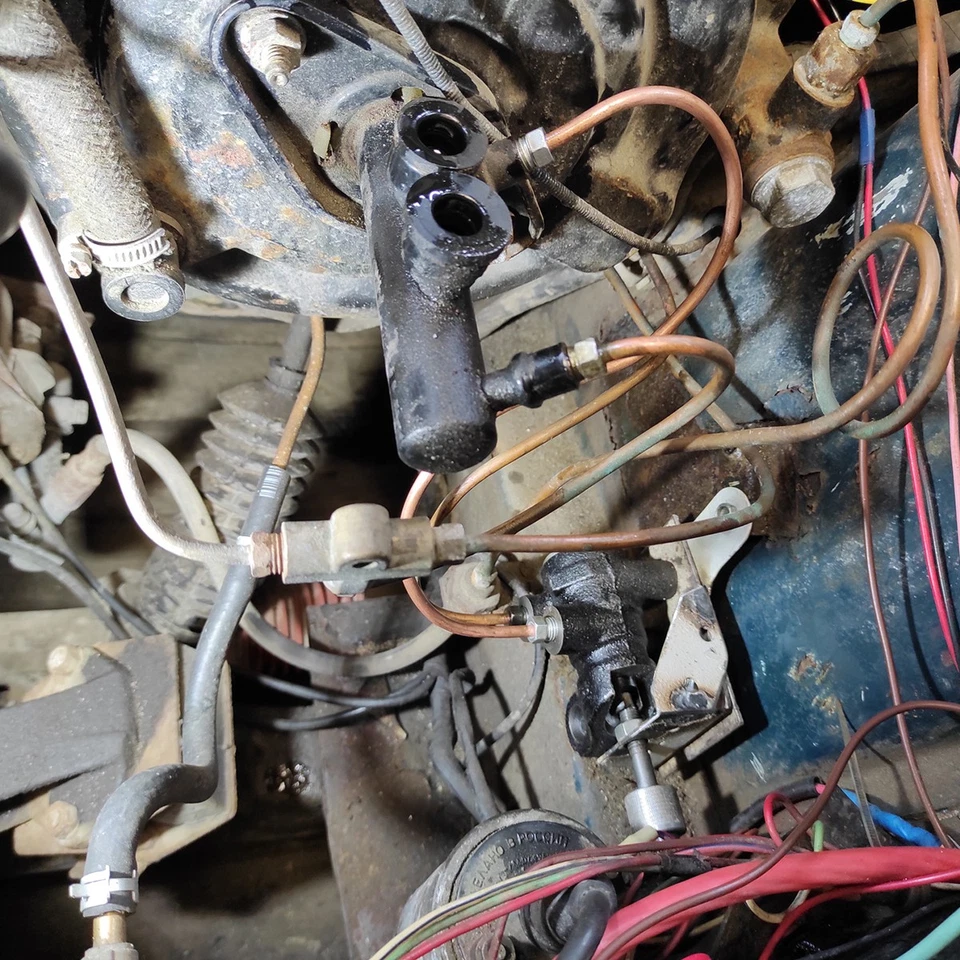 2× NEW Copper Nickel Brake Line Tubing Kit 1/4 OD 25 Ft Coil Roll w/ 32 Fittings - Image 4 of 4