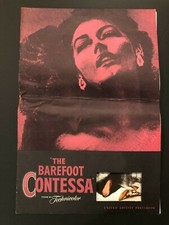 The Barefoot Contessa Movie Original Pressbook (1954) - 20 Pages 14" x 20.5" VG+