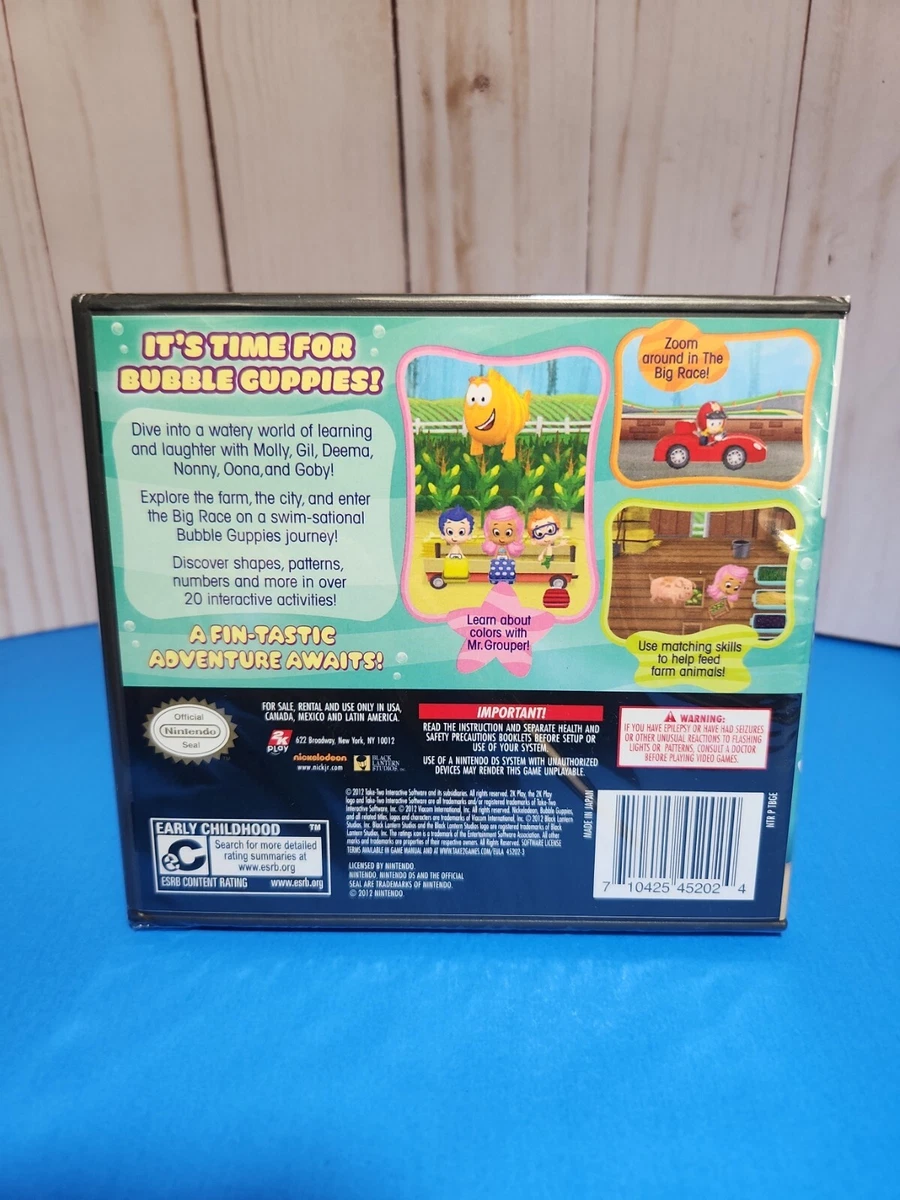 Nickelodeon Bubble Guppies Nintendo DS - 710425452024 eBay