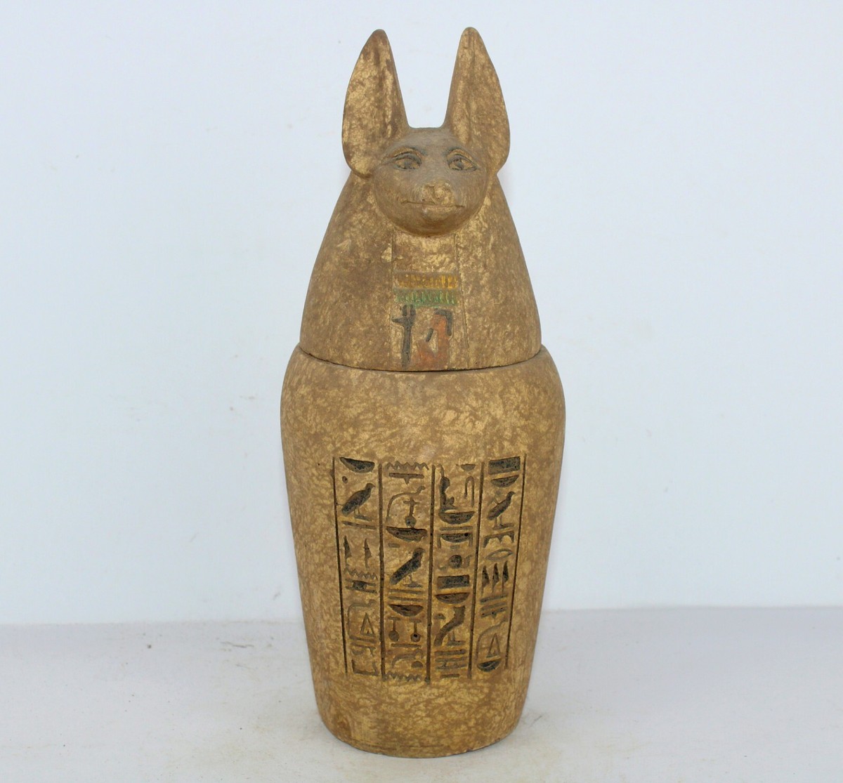 Canopic Jars Egyptian Burial Canopic Jars 4pk Ancient Egypt TTS