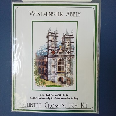 Westminster Abbey Counted Cross Stitch Kit MC012 | eBay