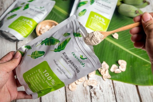 Namwah Raw Organic Green Banana Beverage Powder 100% Gluten Free, No Sugar 200g. - Picture 6 of 9