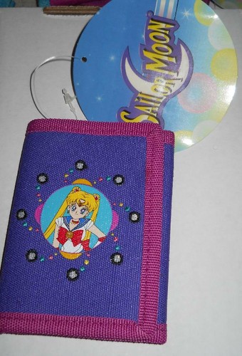 2000 New with tags Anime Sailor Moon Tri-Fold Wallet version 3 - 第 1/2 張圖片