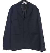 ZARA New 3 Button Blazer Jacket 4 Pockets Sport Coat 5029/530/410 LARGE