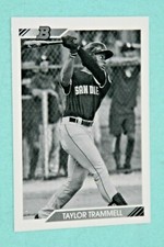 TAYLOR TRAMMELL 2020 BOWMAN HERITAGE PROSPECT BLACK & WHITE #BHP130 SAN DIEGO