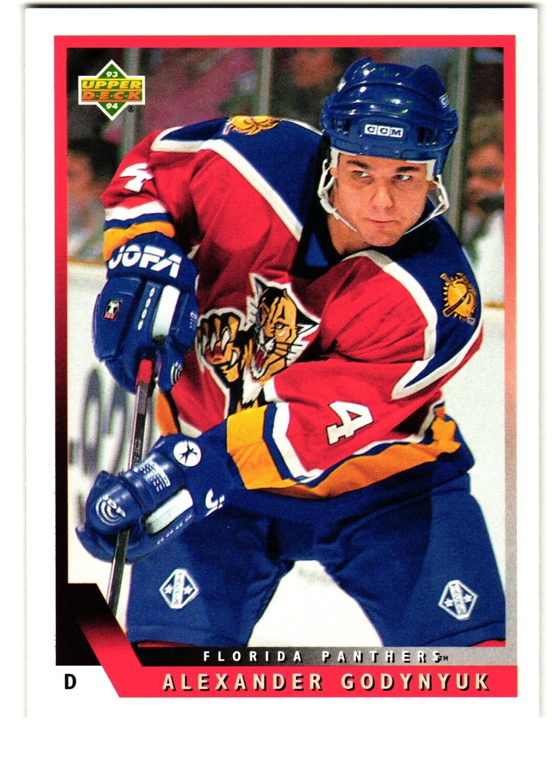 1993-94 Upper Deck #469 Alexander Godynyuk Florida Panthers