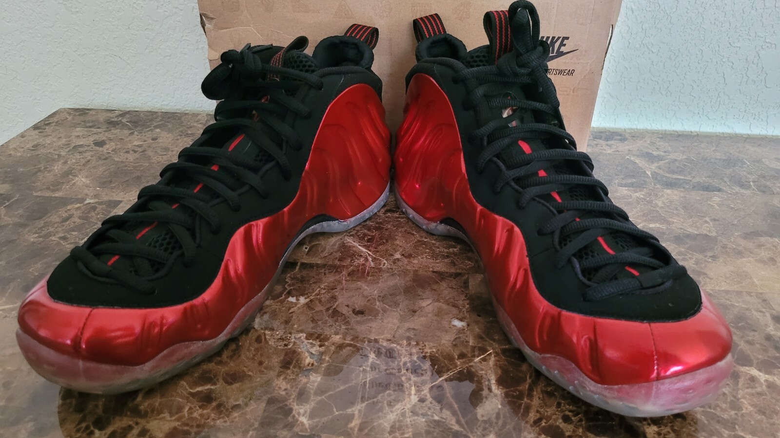 metallic red foams 2012
