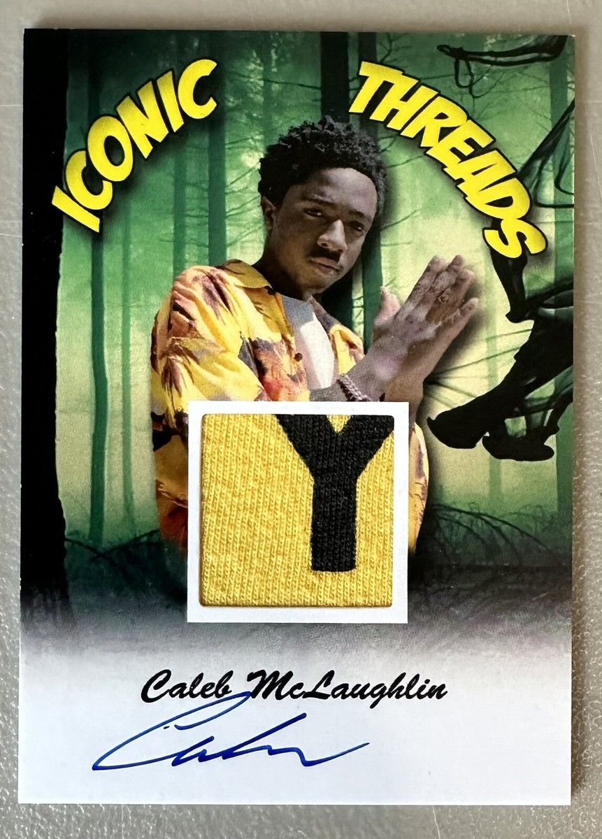 Caleb McLaughlin ストレンジャーシングス直筆サインカード